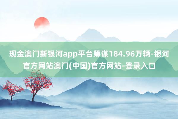 现金澳门新银河app平台筹谋184.96万辆-银河官方网站澳门(中国)官方网站-登录入口